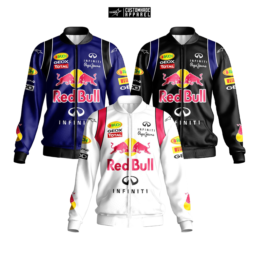 Jaket Bomber F1 Fullprinting Jersey Formula1 Tipe Varian Fantasi Customhade