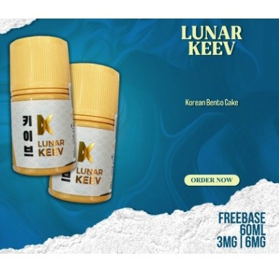 LUNAR KEEV KOREAN BENTO CAKE FREEBASE 60ML BY VAPE ZOO ORIGINAL