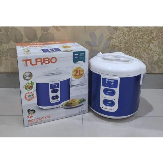 TURBO MAGIC COM RICE COOKER MEJIKOM PENANAK NASI 2L CRL1201 CRL 1201