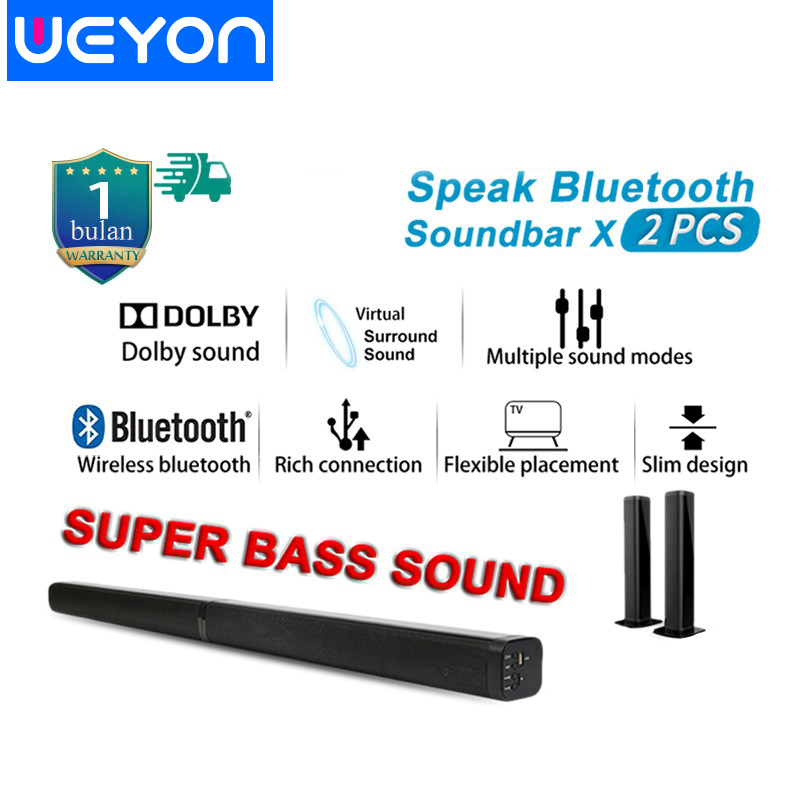 Weyon Sakura TV Speaker TV Soundbar Portable Speaker Bluetooth speaker Soundbar cores soundbar