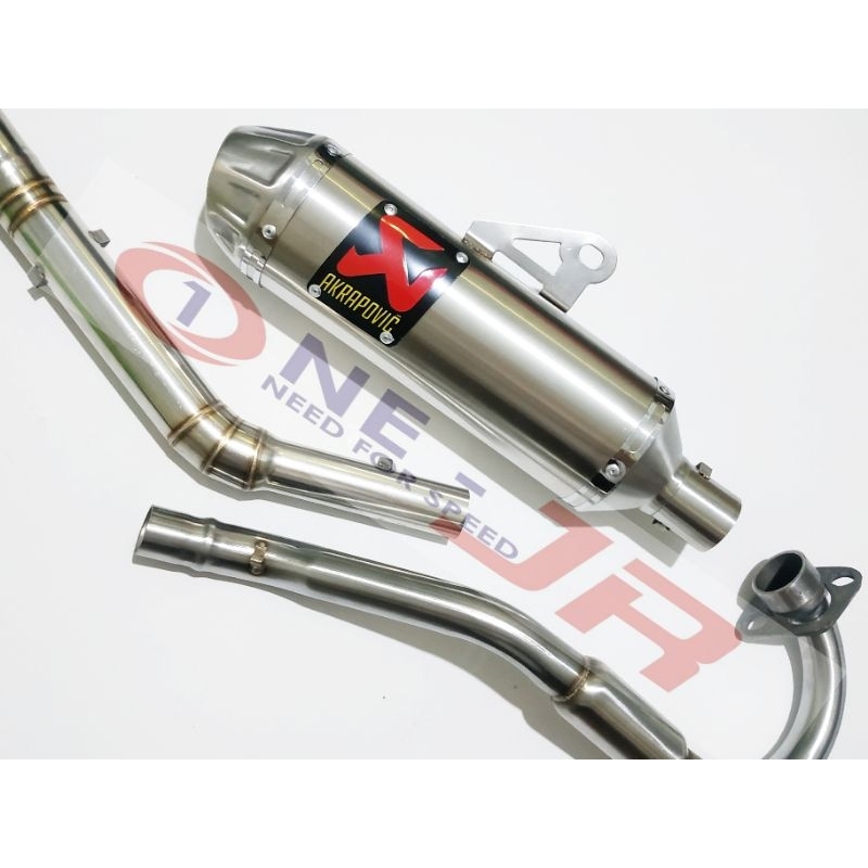 Knalpot Racing Crf 150l Dtracker Wr155 Klx 150bf Akrapovic