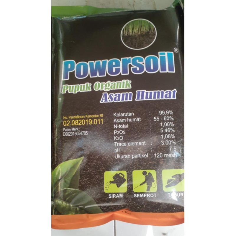 POWERSOIL 1KG Humic Acid 60%