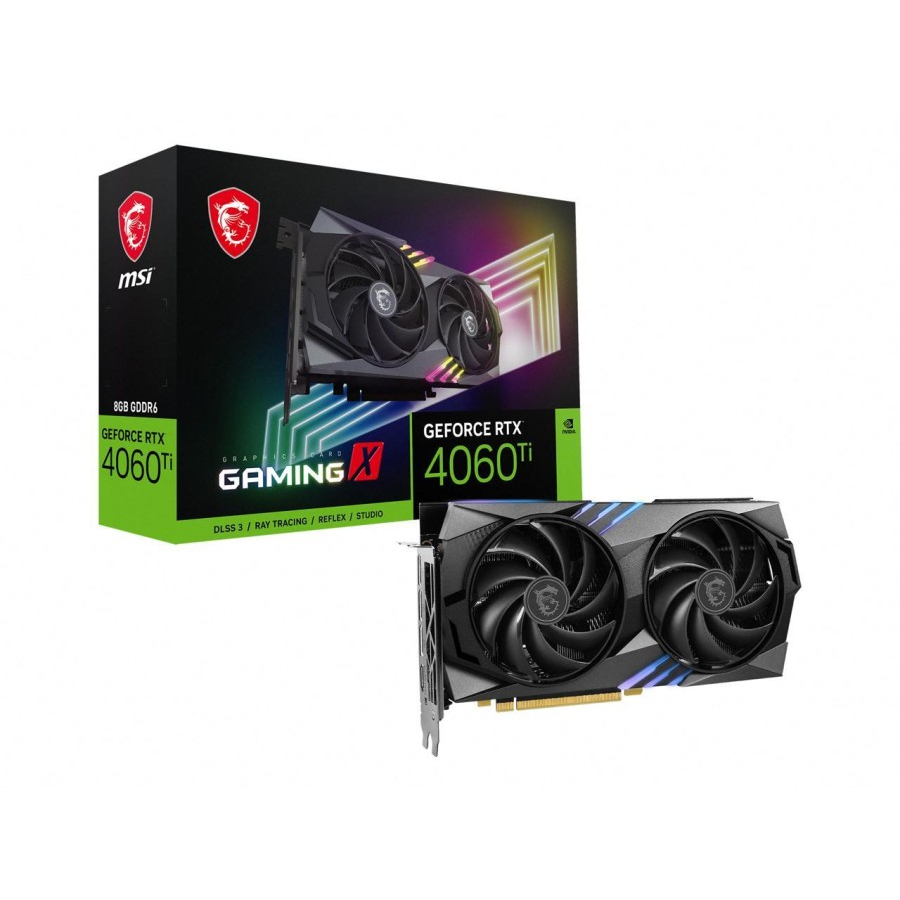 VGA MSI GeForce RTX 4060 Ti GAMING X 8G - 8GB GDDR6