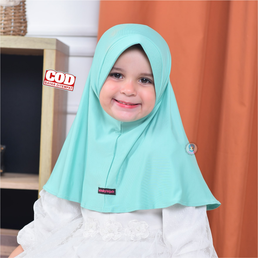 (PART 2) COD Kerudung Hijab Jilbab Bayi Perempuan Anak Baru Lahir Newborn Lucu Model Pad Mybabyhijab