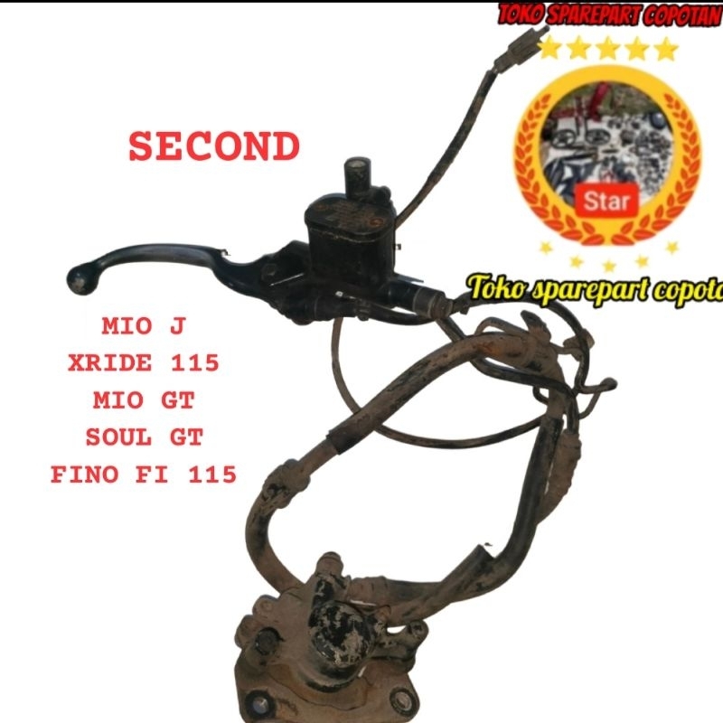 PENGEREMAN DEPAN XRIDE KALIPER PALABABI MASTER REM XRIDE 115 MIO J MIO GT SOUL GT FINO 115
