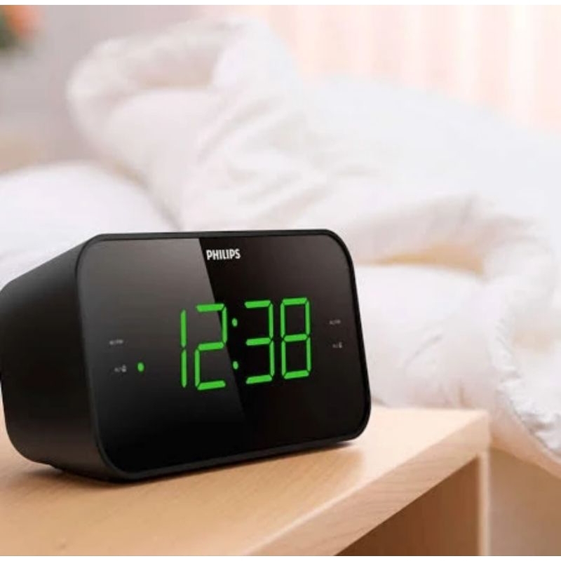 PHILIPS JAM MEJA RADIO CLOCK TAR 3306