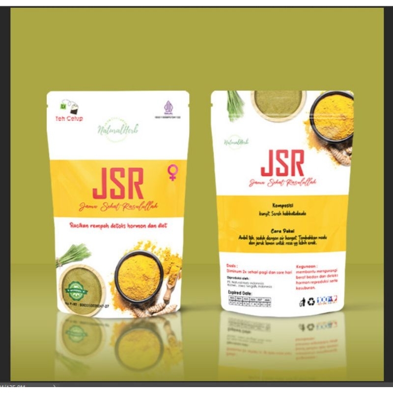 

teh celup JSR (Jurus Sehat Rosullah) untuk promil, dan diet