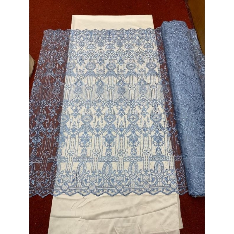 Kain TILE SAPTO TEBAL VKR/Tile elisab/Bahan Kebaya