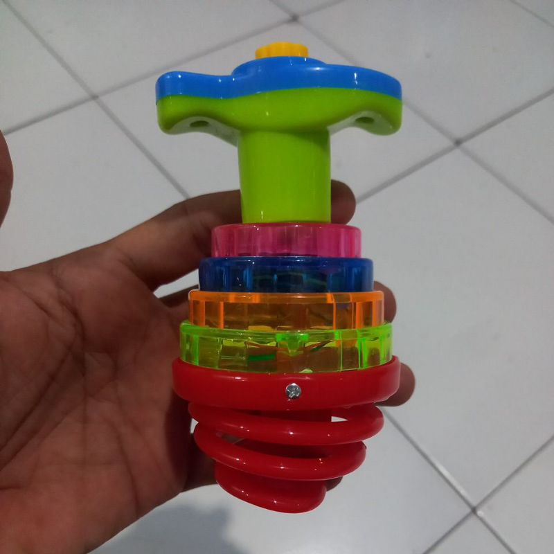 MAINAN GANGSING KARAKTER ADA MUSIK DAN LAMPUNYA