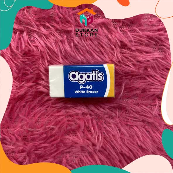 

Penghapus Pensil Kecil P40 White Eraser #Agatis