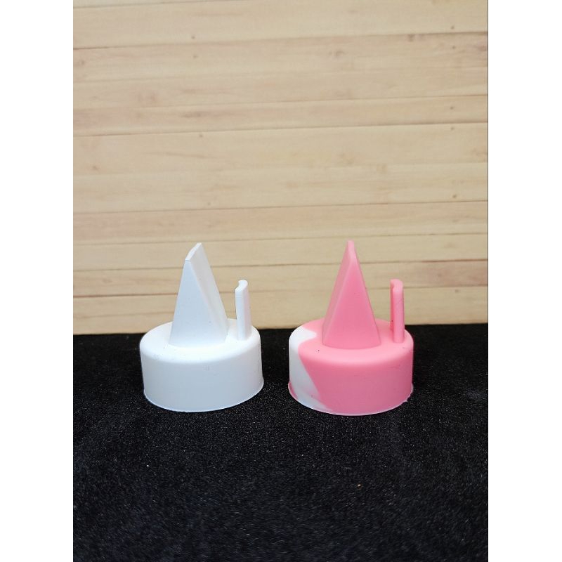 2 Pcs Valve Pink Valve Putih Duckbill Membran Pompa ASI corong &amp; Handsfree