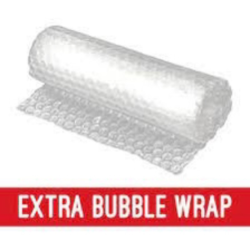 

Tambahan Packing ( Bubblewrap/Kardus )
