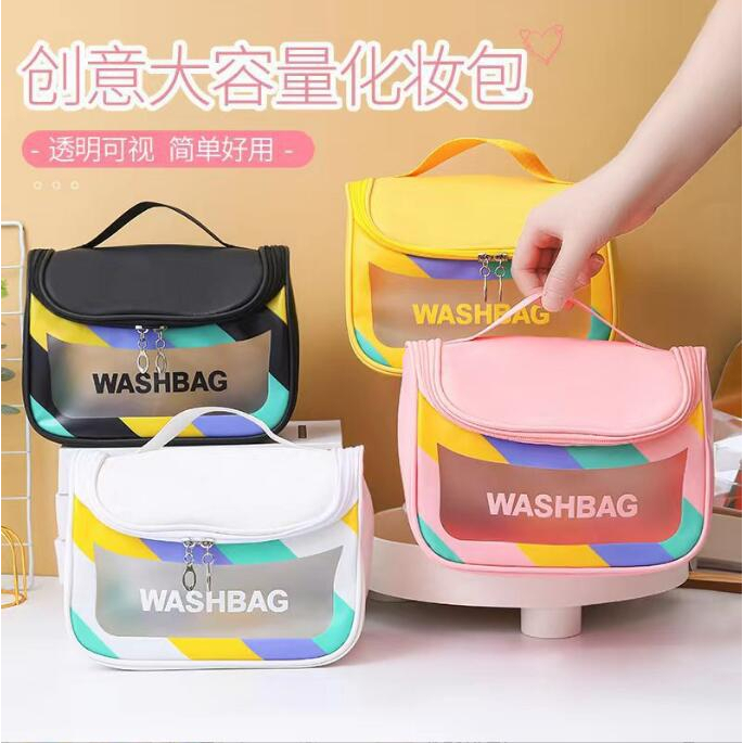 [Lms] Tas Kosmetik Travel WashBag Korean Version Cosmetic Bag Anti Air Pounch Tas Make Up