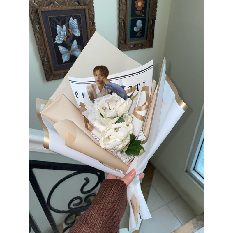 Buket Bunga NCT Flower Bouquet Buket Wisuda Kpop