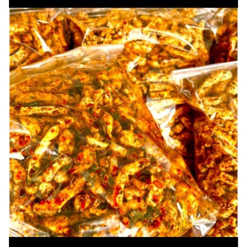

Basreng pedas daun jeruk 1 kg