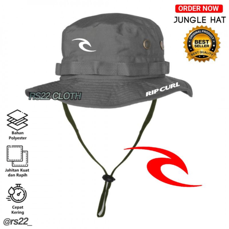 Topi Rimba Gunung/Topi Outdoor Hiking Camping/Topi Pria Wanita/RIPCURL