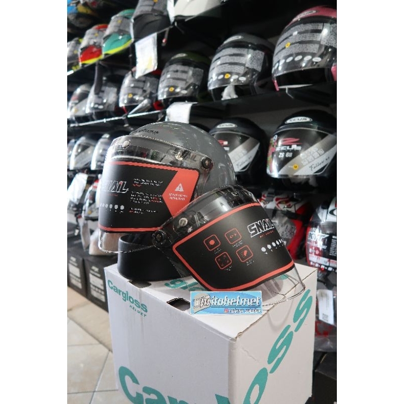 Snail Visor Flat Clear Original