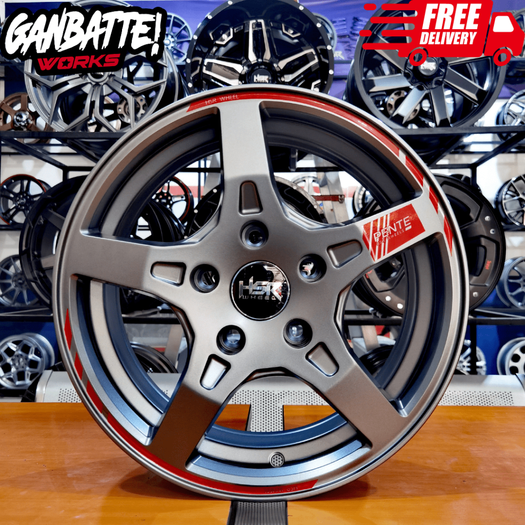 VELG MOBIL PALANG 5 RING 15 IMPORT PCD LUBANG 5 114,3