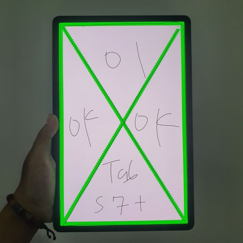 LCD Samsung Tab S7 Plus SM T975 T976 Original Copotan