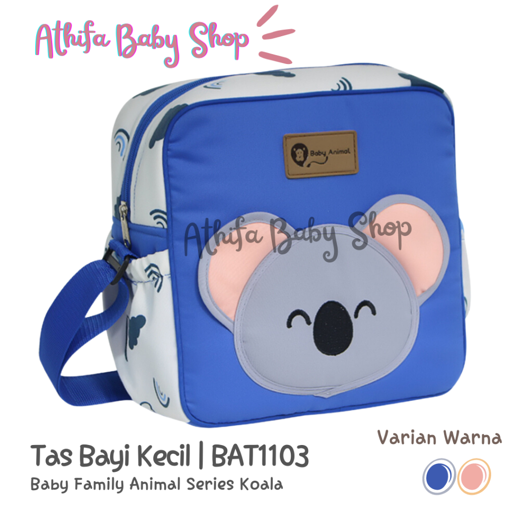 Tas Perlengkapan Bayi Kecil Popok Diaper Bag Baby Family Koala Series Kado Ibu Hamil Melahirkan