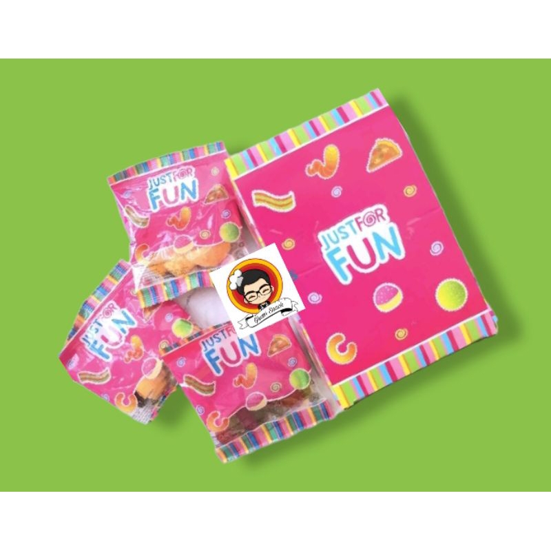 

Yupi Just For Fun 1 pak isi 12pcs/Permen jelly kenyal