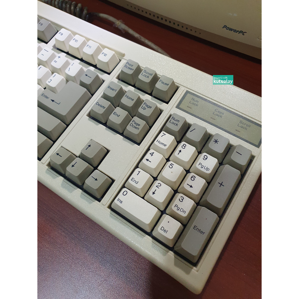 Keyboard Mechanical Jadul Dai-ichi Vintage Retrobright &amp; Lube