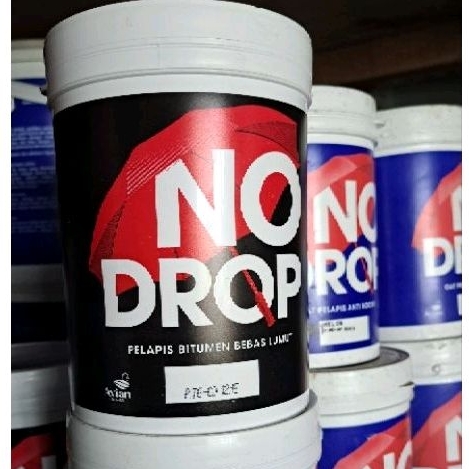 CAT NO DROP BITUMEN HITAM 1KG ANTI LUMUT
