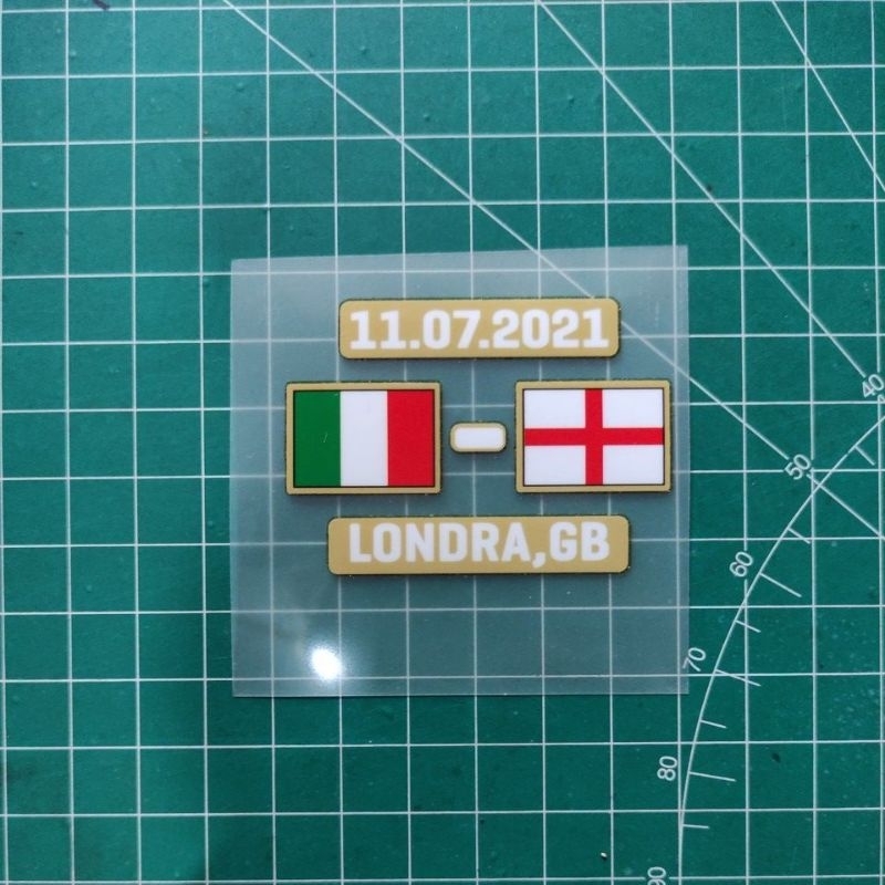 PATCH / MDT FINAL 2021 ITALY VS ENGLAND HK