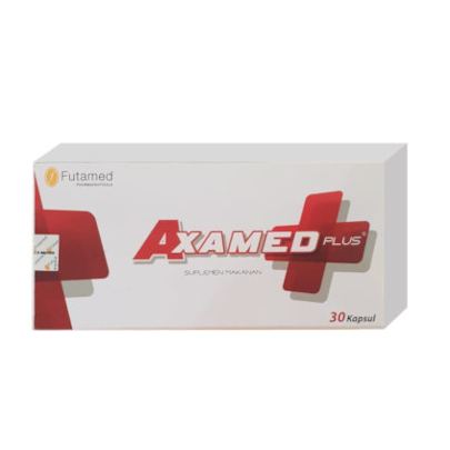 Axamed Plus Box 30's Kapsul Futamed / Astaxanthin / Antioksidan / Suplemen Daya Tahan Tubuh