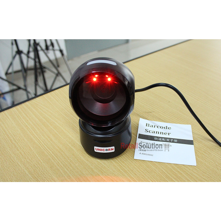 Barcode Scanner Omni 2D QR Code USB - Unicorn BS-F68 / BSF68