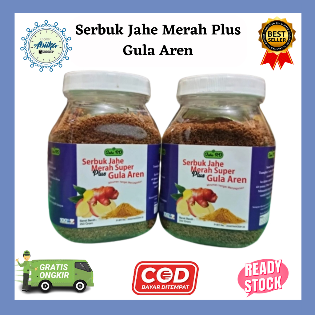 

Serbuk Jahe Merah Plus Gula Aren