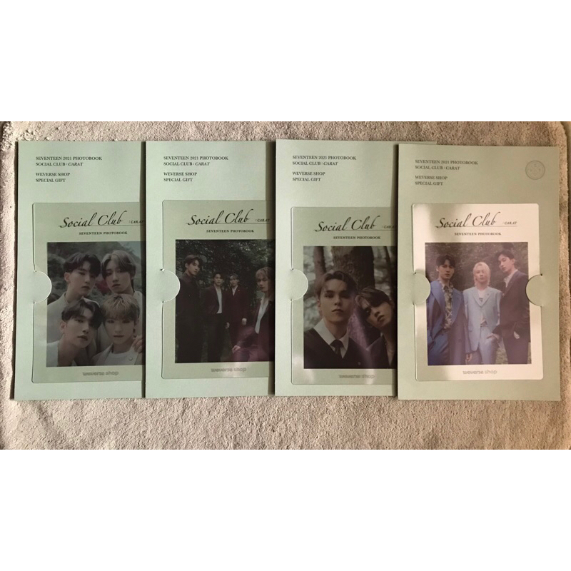 seventeen official 2021 photobook social club weverse special gift soco pob scoups jeonghan joshua j