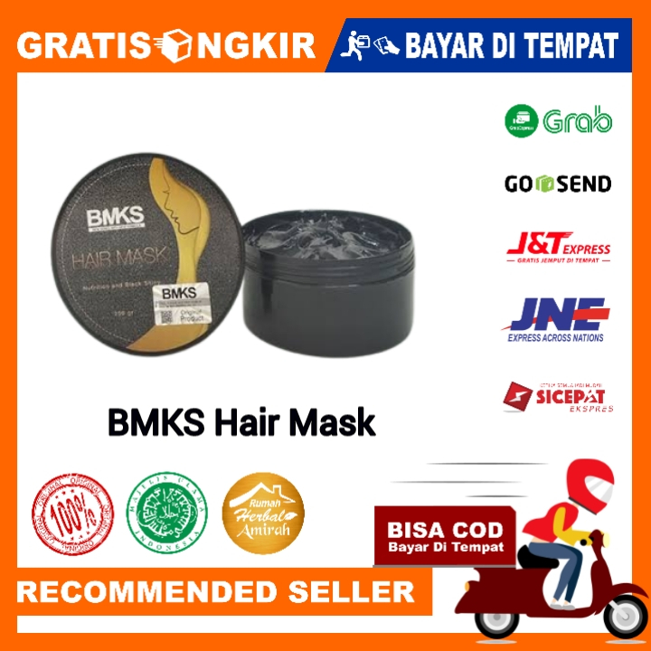 BMKS Hair Mask Original Masker Rambut Kemiri 300gr