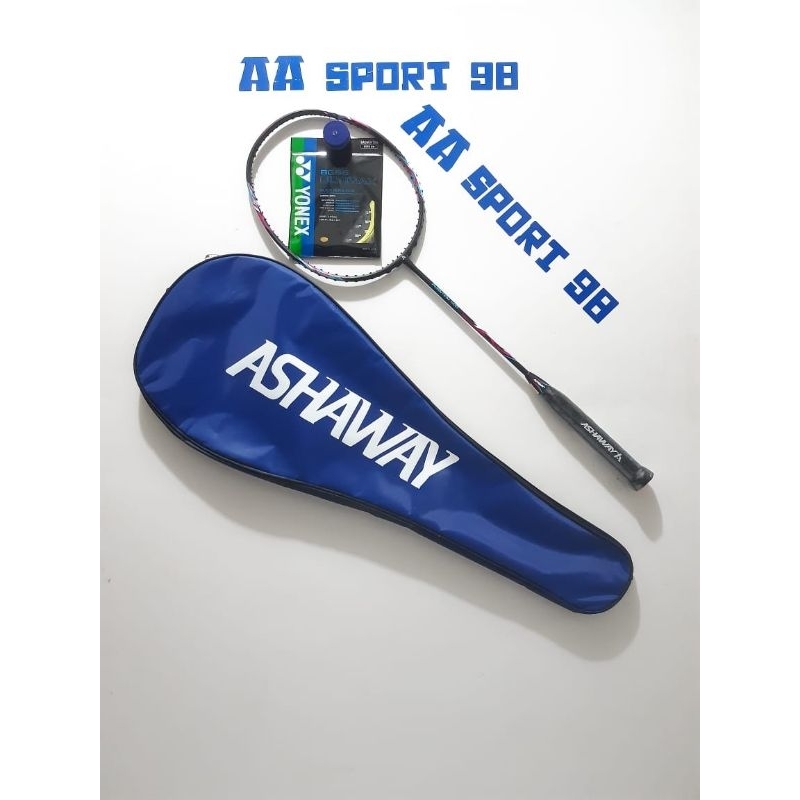 RAKET BADMINTON ASHAWAY ORIGINAL PHANTOM 400 MADE IN USA RINGAN 75GR