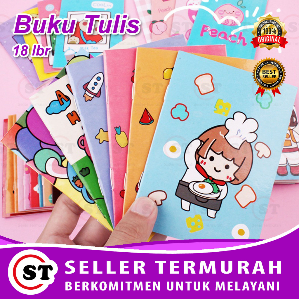 

Buku Tulis Mini Motif Kartun Note Book Mini Cartoon Mini Book Notepad Karakter Buku Tulis Memo Kecil Murah Import