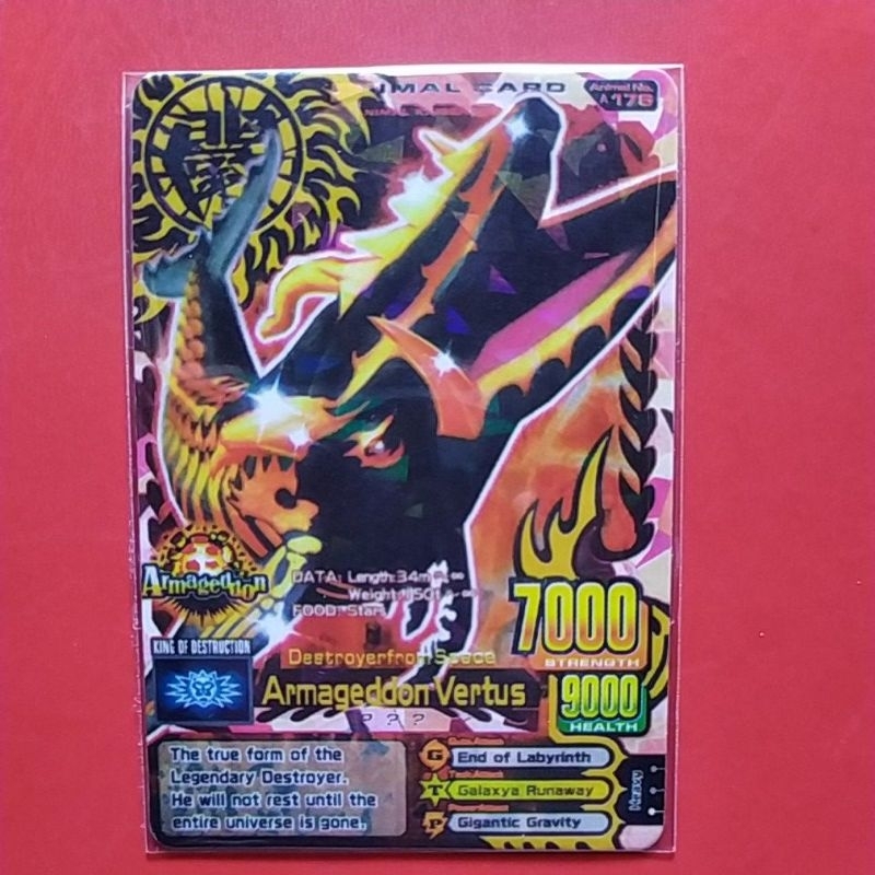 Armageddon Vertus Animal Kaiser