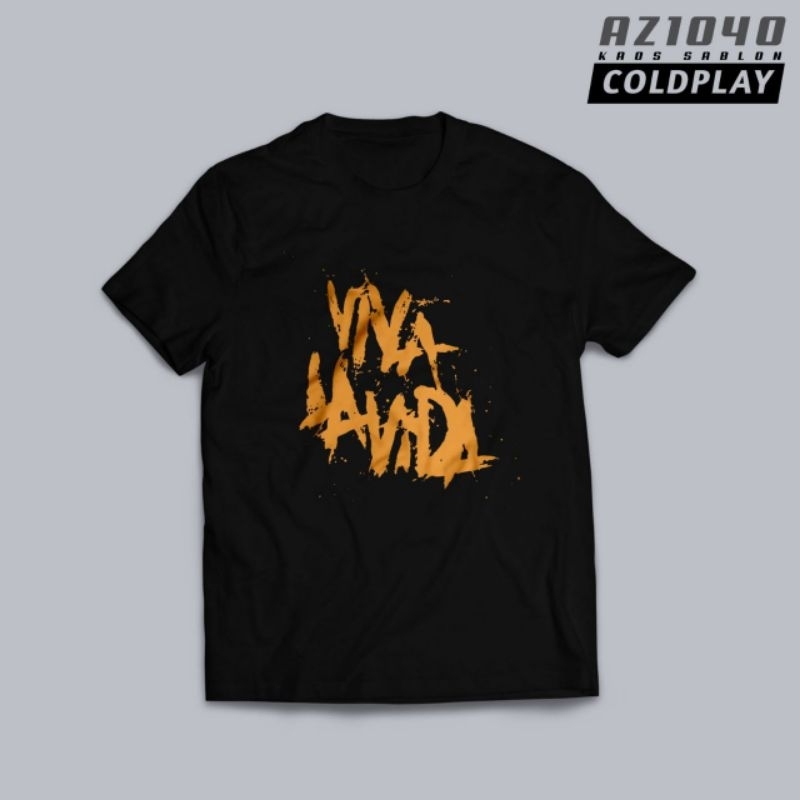 Kaos Coldplay Viva La Vida