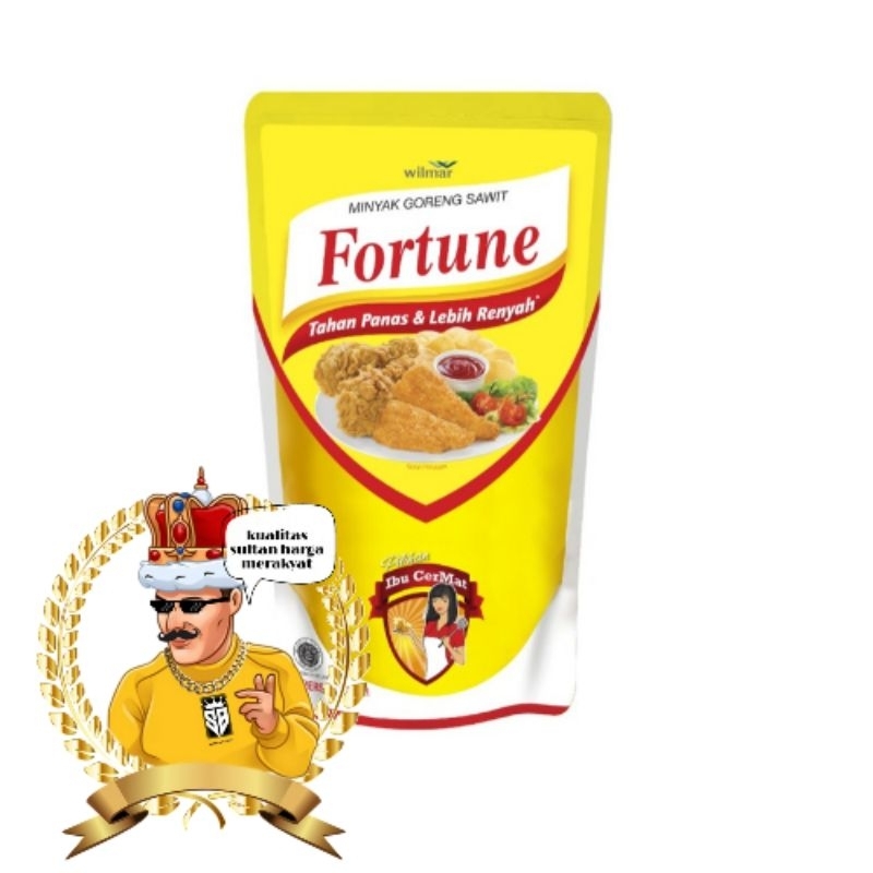 

Minyak Goreng Fortune 1L