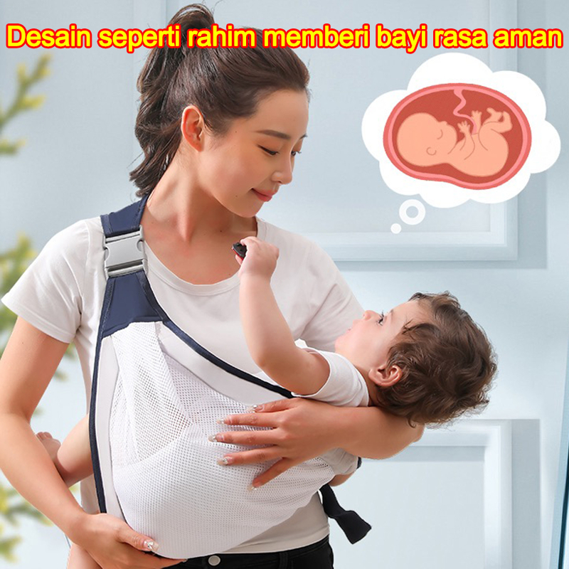 gendongan bayi model terbaru Tersedia untuk usia 0-5 tahun Pelukan horizontal/pelukan vertikal/punggung 3 in 1 samping depan terbaru BD