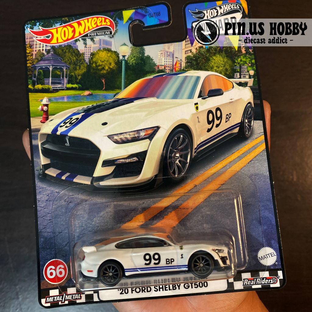 HOT WHEELS PREMIUM 20 FORD SHELBY GT500 BOULEVARD SERIES ORIGINAL HOT WHEELS by MATTEL , DIECAST 1:6