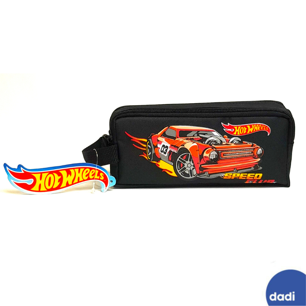 

Dadi - Hot Wheel Pencil case Car 2 Zipper / Tempat pensil anak / Tempat Alat Tulis