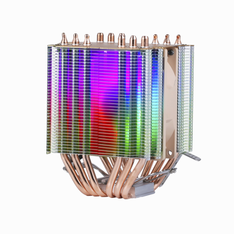 XUANFENG XF962 CPU / PC COOLER RGB 90MM SINGLE FAN - 6 Heat Pipes