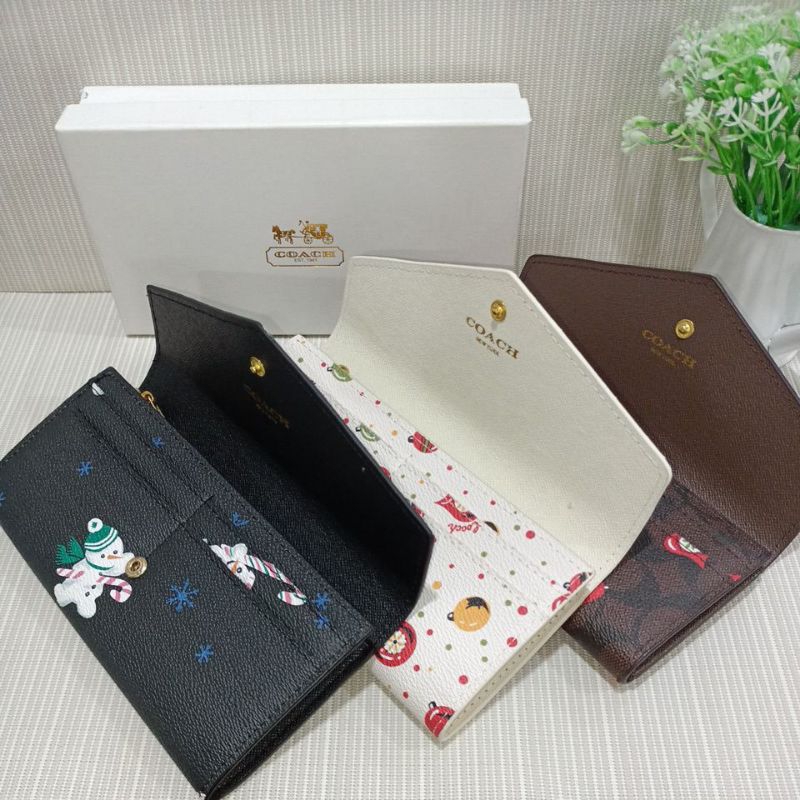 Dompet panjang wanita / envelope flower import