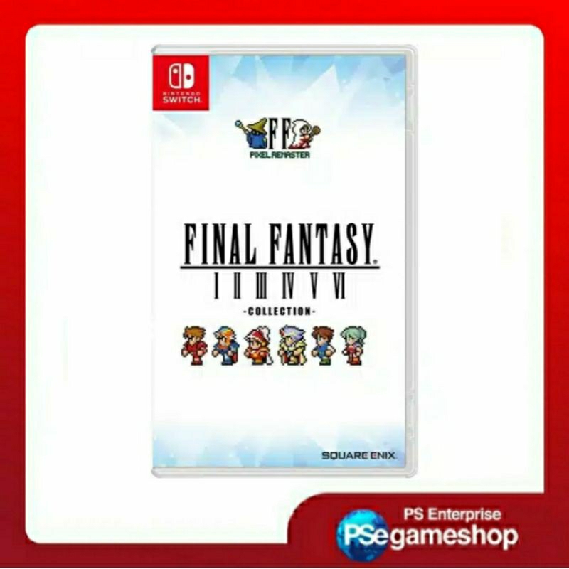 Switch Final Fantasy I-VI Pixel Remaster Collection (Asia/English)