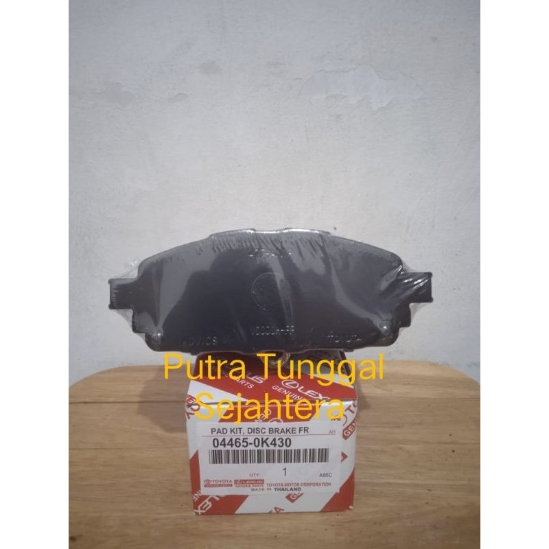 Brake Pad Depan Innova Inova Reborn 04465-0K430