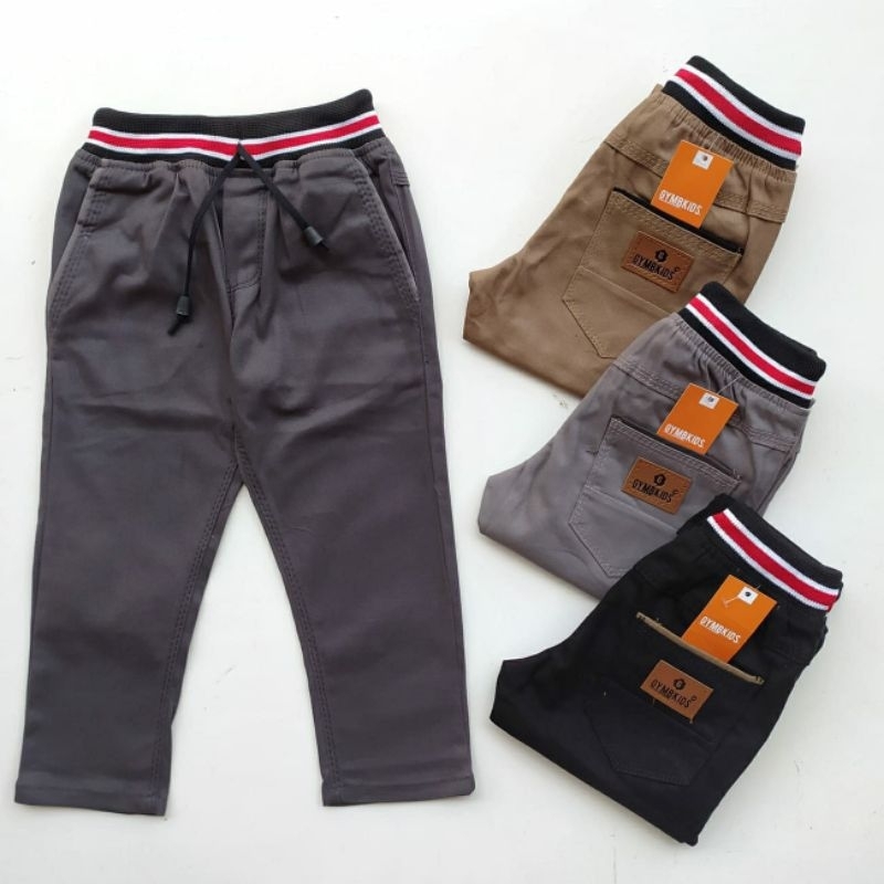 Chino Anak Panjang 1-15 Tahun Unisex Stretch