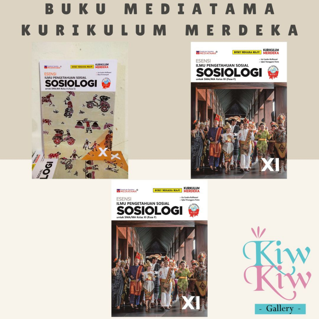 Buku ESENSI IPS Sosiologi Kelas 10, 11, 12 SMA/MA Kurikulum Merdeka - Mediatama