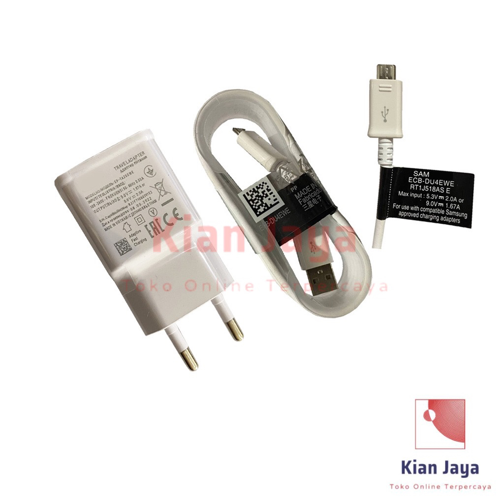 Travel Charger Casan Universal SM Galaxy J2 Prime J5 G530 Grandprime J3 Note 4 J510 J7 J710 J1 Mini J200G S6 S7 Output 2A Micro USB Travel Adaptor Support Adaptive Fast Charging Original OEM
