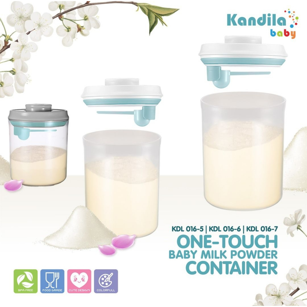 KDL016-5 KDL016-6 KDL016-7 / Kandila Milk Powder Dispenser - Tempat Susu - One Touch Air Tight Baby Milk Powder Kontainer