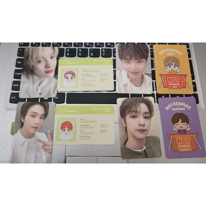 Tading Card Ccomaz Tc Sungchan, Yangyang, Jungwoo, Taeil, Yuta